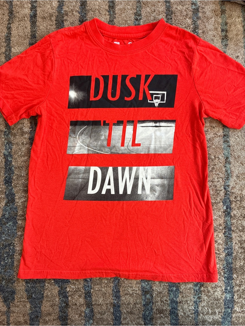Xersion Red Short-Sleeve 'Dusk Til Dawn' Graphic Tee